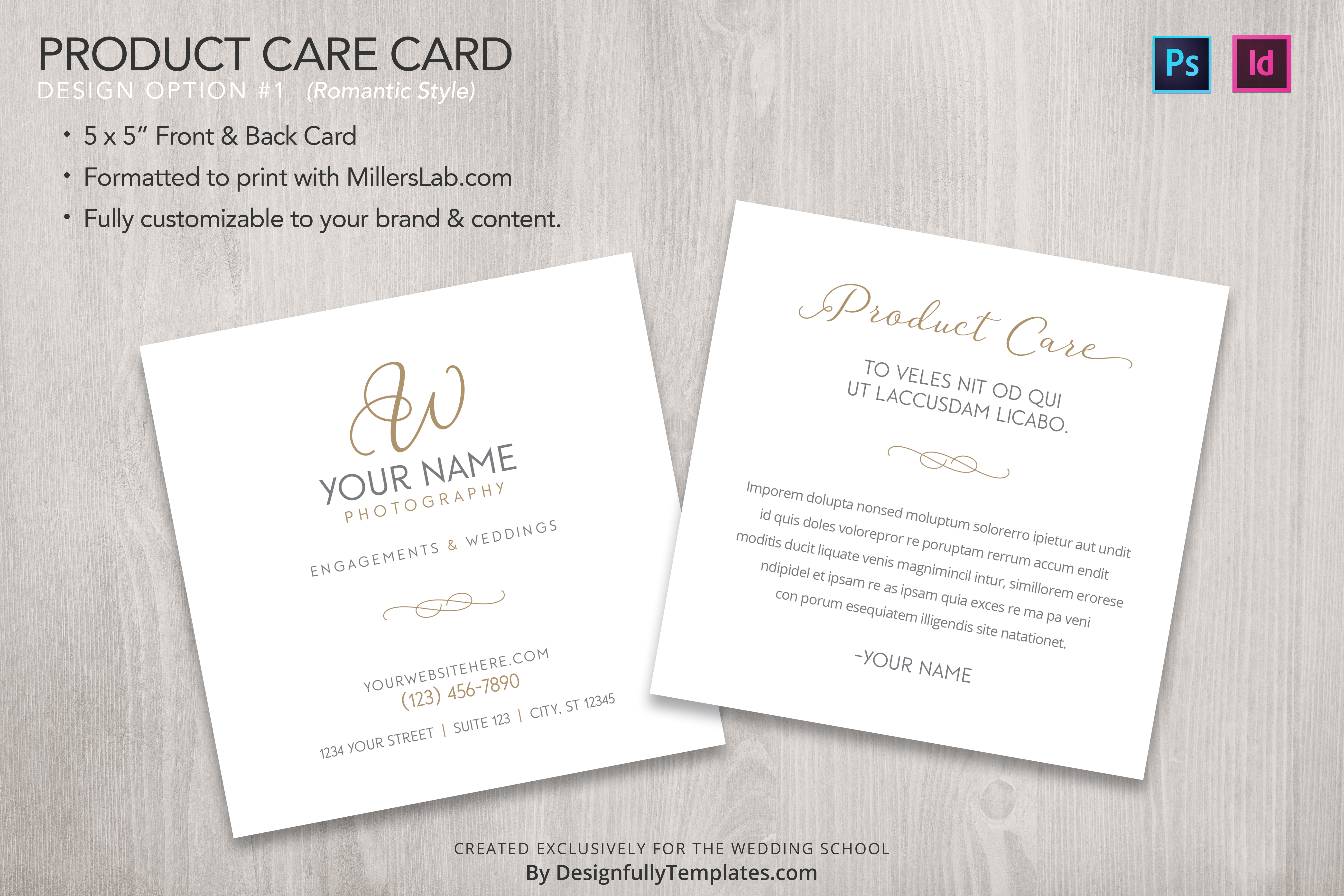 templates for wedding photographers bundle the wedding school wedding information card template
